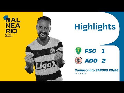 ⚽🟢🟡🆚⚫⚪ HIGHLIGHTS: Fiães SC vs AD Ovarense - SABSEG - J12 - 23/11/2025