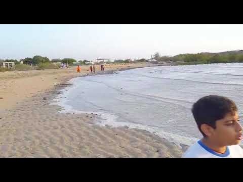 devi temple arabian sea beach view