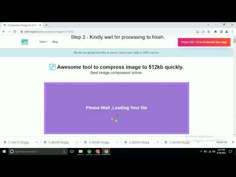 compress image to 512 kb