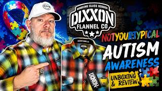 🔥 Dixxon NOTYOURTYPICAL Flannel Review | Autism Awareness Done Right