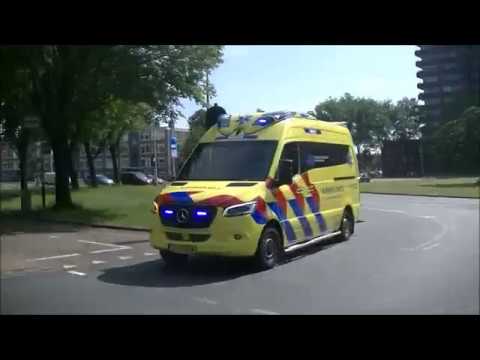 Compilatie ambulances in Zaandam