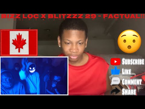 AMERICAN REACTION TO TORONTO DRILL Bizz Loc x BLITZZZ 29 - Factual (Official Music Video)