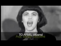 La Marseillaise Sung By Mireille Mathieu American English Subtitles
