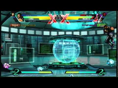 Ultimate Marvel Vs Capcom 3 Xbox Live Ranked Match vs StrikeFreedom92