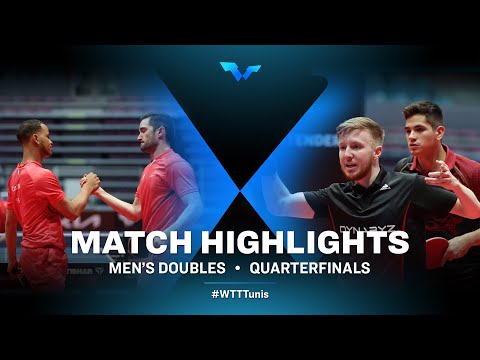 Lebesson Emmanuel/Cassin Alexandre vs Allegro Martin/Lambiet Florent | WTT Contender Tunis | MD | QF