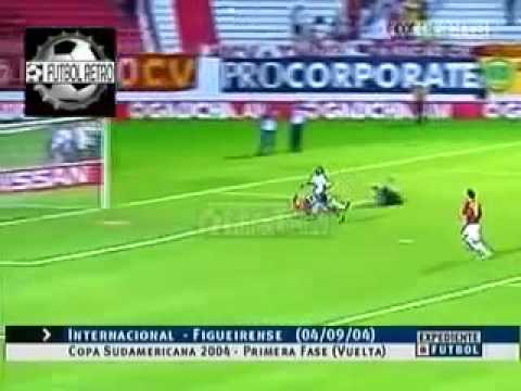 INTER (4) 1 x 1 (2) FIGUEIRENSE - 04/09/2004 - COPA SUL AMERICANA