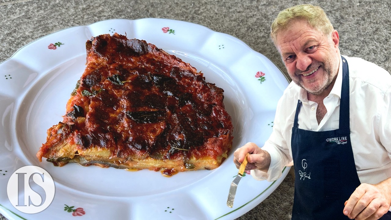 Come preparare la famosa parmigiana di melanzane di Peppe Guida