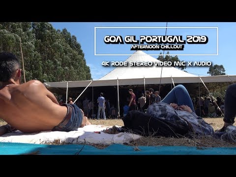 Goa Gil Portugal 2019 Afternoon Chillout area 33 minutes 4K