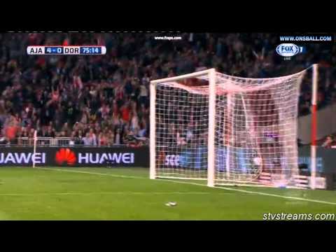 4-0 Lucas Andersen Ajax - Fc Dordrecht