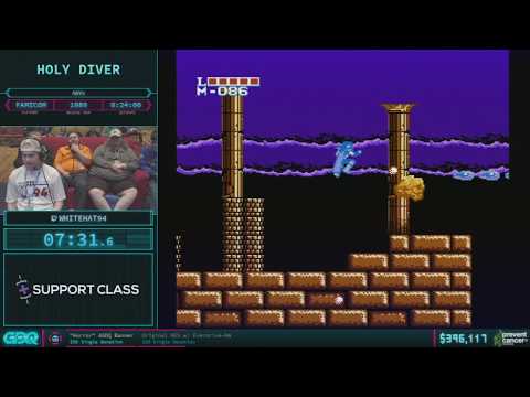 Holy Diver by WhiteHat94 in 21:06 - AGDQ 2018 - Part 62
