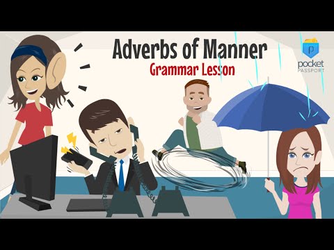 Adverbs of Manner Grammar Lesson