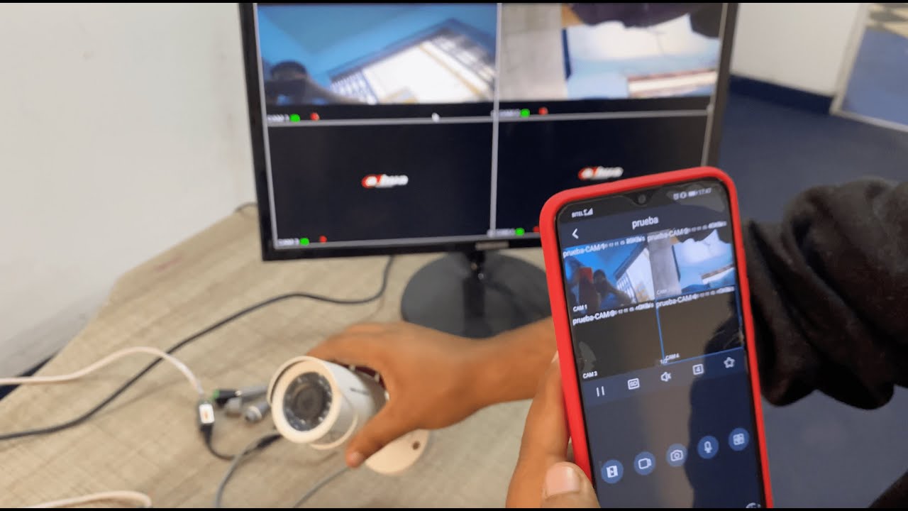 Cómo instalar CÁMARAS y verlo desde el celular