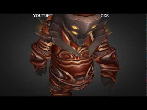 Pandaren Warrior Tier 4 armor set - T4 - Warbringer Battlegear / Armor