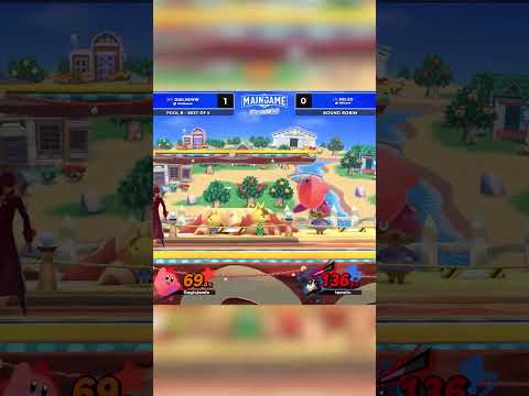 The magic percent made the comeback happen! | Smash Bros Ultimate #shorts