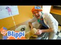 Blippi Learns At A Children S Museum Educational Videos For Kids