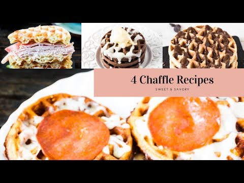4 Chaffle Recipes You Need To Try - Sweet & Savory