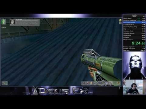 Deus ex any% 34:47 (RTA 36:24)