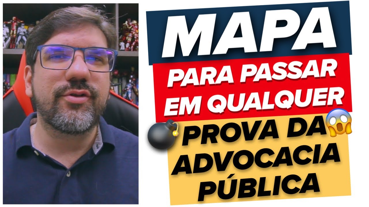 🔴😱 O MAPA PARA PASSAR EM QUALQUER PROVA DA ADVOCACIA PÚBLICA | PROF UBIRAJARA 🔴