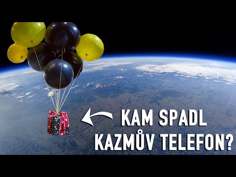 KAZMA POSLAL SVŮJ TELEFON DO VESMÍRU - KDO HO NAŠEL?