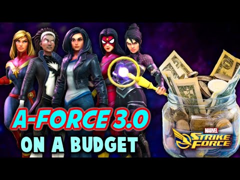 War Queens! A-Force 3.0 Team Building Guide  - T4s, ISO 8 and More! | Marvel Strike Force | MSF