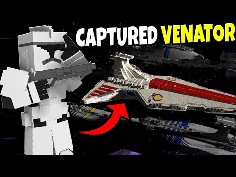 Can Clones Escape the Captured VENATOR?! - Minecraft: Star Wars the Clone Wars Mod