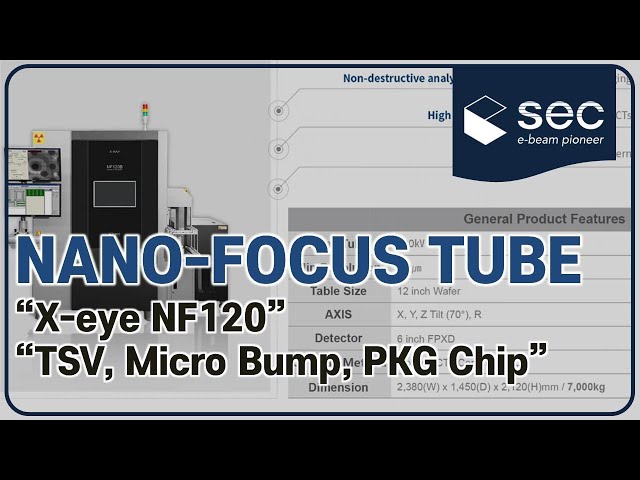 NF120(200 nano resolution) X-ray Inspection System