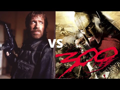 Chuck Norris vs 300 Spartans, 1000 Spartans? 5000 SPARTANS? - Ultimate Epic Battle Simulator UEBS