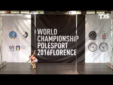 IPSAF WORLD CHAMPIONSHIP POLE SPORT 2016 (Finals) - Diana Bokhan