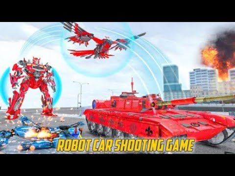 Tank Robot Game| Eagle Robot Car| Android/IOS Gameplay
