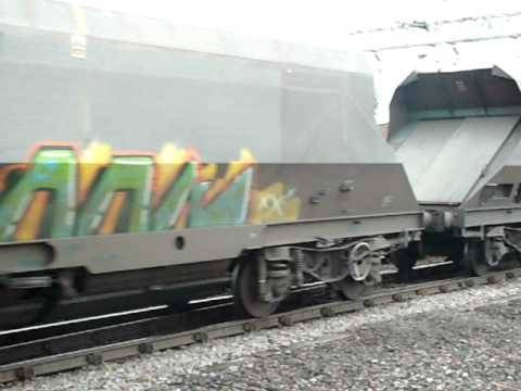 Freight Liner Class 70011 Passing Carisle SouthBound