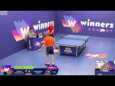 WINners CUP table 2  09.10  Zaitsev Aleksandr P - Kuzmenko Dmitrii 13:00