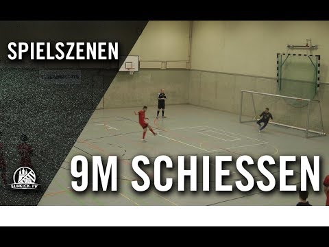 Neunmeterschießen | FC Alsterbrüder - TuS Osdorf (Spiel um Platz 3, Laubvogelcup 2018)