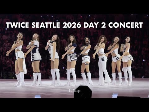 TWICE [FULL Concert] 4K Fancam | THIS IS FOR World Tour: Seattle Day 2 260114