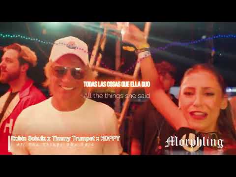 Robin Schulz x Timmy Trumpet x KOPPY - All The Things She Said (Sub Español + Lyrics) (Extended Mix)