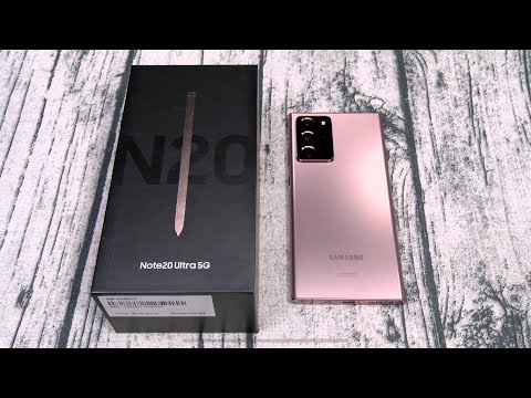 Samsung Galaxy Note 20 Ultra 5G – Unboxing und erste Eindrücke