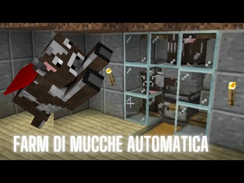 FARM DI MUCCHE AUTOMATICA - MINECRAFT VANILLA 'AN7'