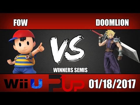 FOW (Ness) vs Doomlion (Cloud) - Wii U Winners Semis - SOS