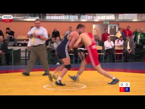 Mistrzostwa Polski w Zapasach (kategoria 74kg): Mateusz Wolny - Jacek Tomaszewski