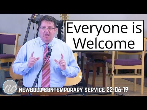 Everyone is Welcome by Ivan Milanov | Newbold CS