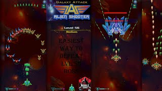 Download lagu The Easiest Way to Beat level 56 Boss in Galaxy Attack Alien Shooter mp3