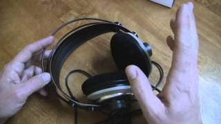 Video thumbnail for Review - AKG K 242 HD High Definition Headphones by uncletone99