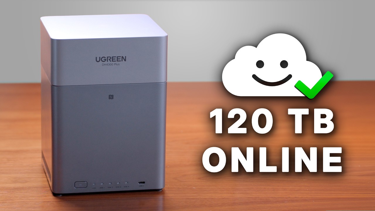 NAS Domestico Evoluto fino a 120TB - UGREEN NAS DH4300 Plus