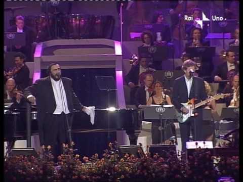 Luciano Pavarotti & Eric Clapton - Holy mother Live Pavarotti and friends 2003