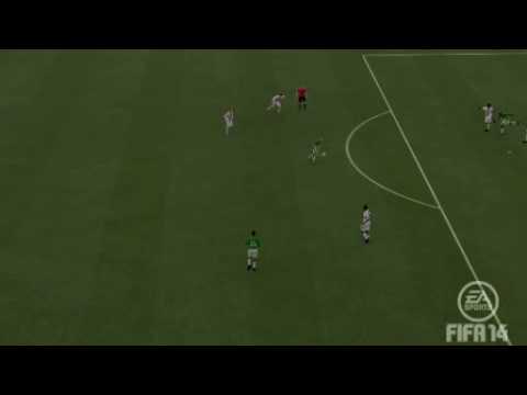 2014 06 11 Perry calls his shot after a rebound gets loose in the wide open top of the box FIFA14