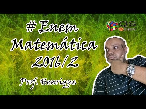 #Enem Matemática  2016/2 com Prof. Henrique (Questão 137/Azul)