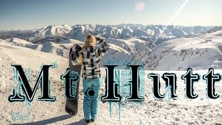 Blondie on snowboard | Mountains with ocean view