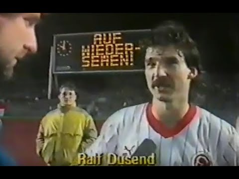 1986 Fortuna Düsseldorf - Bayern Munich 3-0 | DFB Cup | Interview with Dieter Brei and Ralf Dusend