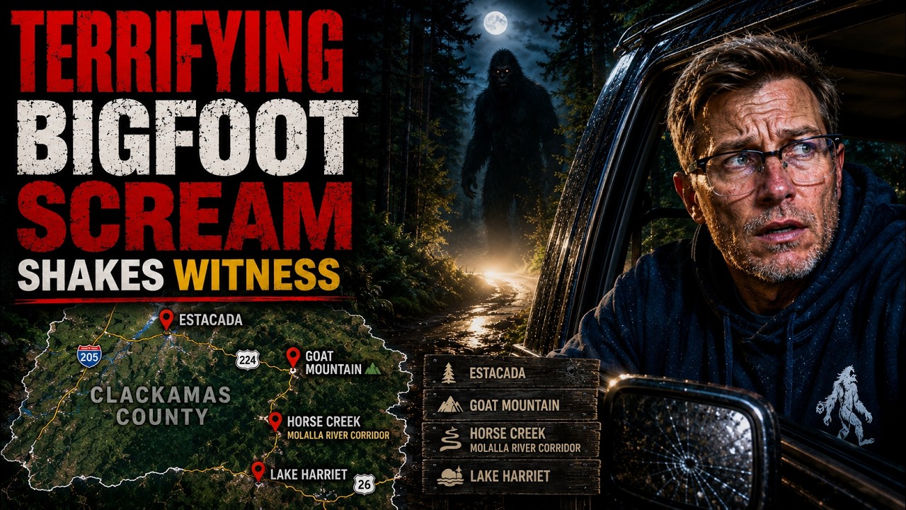 Terrifying Bigfoot Scream Shakes Witness Near Estacada, Oregon