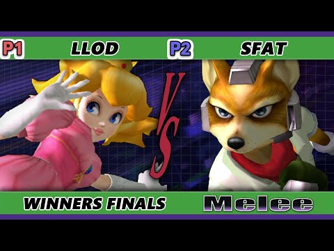 S@X 386 Online Winners Finals - lloD (Peach) Vs. SFAT (Fox) Smash Melee - SSBM