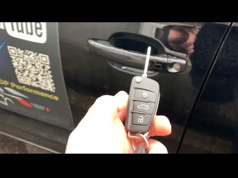 Car remote key synchronization Car start key reset Audi A1/S1 Sportback programming instructions